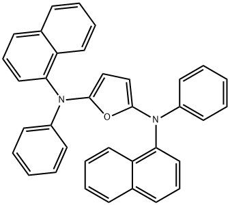 2,5-Furandiamine,  N,N-di-1-naphthalenyl-N,N-diphenyl-  (9CI)