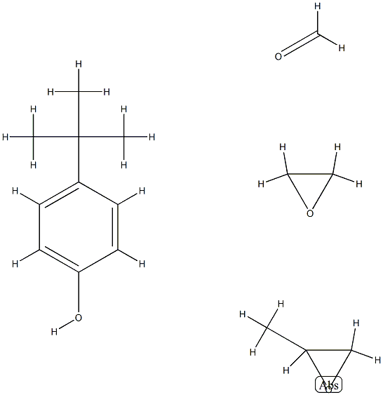 4-叔丁基-苯酚与甲醛、甲基环氧乙烷和环氧乙烷的共聚物