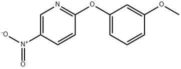 2-(3-Methoxyphenoxy)-5-nitropyridine