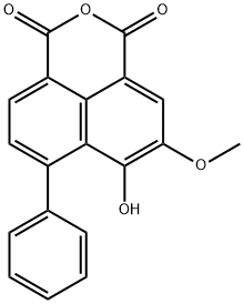 4-Hydroxy-3-methoxy-5-phenyl-1,8-naphthalic anhydride