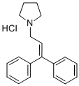 1-(3,3-Diphenylallyl)pyrrolidine hydrochloride