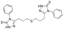 5,5'(thiodipropane-3,1-diyl)bis[2,4-dihydro-4-phenyl-3H-1,2,4-triazole-3-thione]