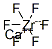 calcium hexafluorozirconate(2-)