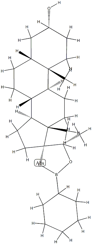 (20S)-17,20-(Cyclohexylboranediylbisoxy)-5β-pregnan-3α-ol