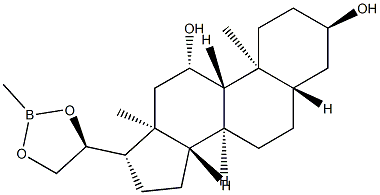 (20S)-3α,11β-Dihydroxy-20,21-[(methylboranediyl)bisoxy]-5α-pregnane