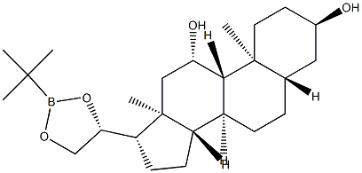 (20R)-20,21-[(tert-Butylboranediyl)bis(oxy)]-5α-pregnane-3α,11β-diol