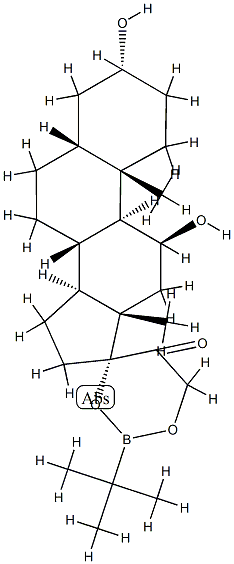 17,21-[(tert-Butylboranediyl)bisoxy]-3α,11β-dihydroxy-5β-pregnan-20-one