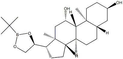 (20S)-20,21-[(tert-Butylboranediyl)bis(oxy)]-5α-pregnane-3α,11β-diol