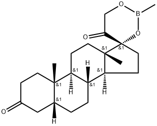 17,21-[(Methylboranediyl)bisoxy]-5β-pregnane-3,20-dione