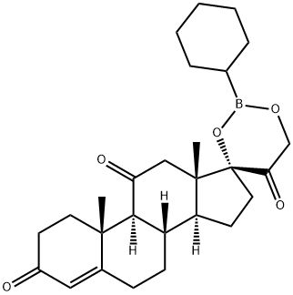 17,21-[(Cyclohexylboranediyl)bisoxy]pregn-4-ene-3,11,20-trione