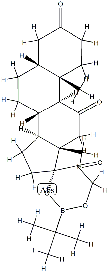 17,21-[(tert-Butylboranediyl)bisoxy]-5β-pregnane-3,11,20-trione