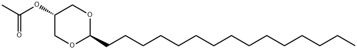 (2α,5β)-2-Pentadecyl-1,3-dioxan-5-ol acetate