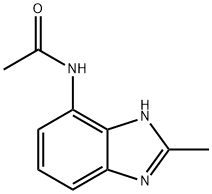 Acetamide, N-(2-methyl-4-benzimidazolyl)- (8CI)