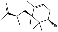 1-[(2R,5S,9R)-9-Bromo-6,10,10-trimethylspiro[4.5]dec-6-en-2-yl]ethanone