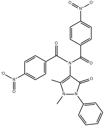 N-(2,3-Dihydro-1,5-dimethyl-3-oxo-2-phenyl-1H-pyrazol-4-yl)bis(p-nitrobenzoyl)amine