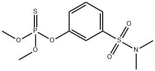 m-Hydroxy-N,N-dimethylbenzenesulfonamide O,O-dimethyl phosphorothioate