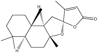 (2S)-3,3'aβ,6',6',9'aβ-Pentamethyl-3'a,4',5',5'aα,6',7',8',9',9'a,9'bα-decahydrospiro[furan-2(5H),2'(1'H)-naphtho[2,1-b]furan]-5-one
