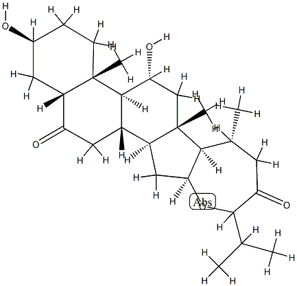 16β,24-Epoxy-3β,11α-dihydroxy-5β-cholestane-6,23-dione
