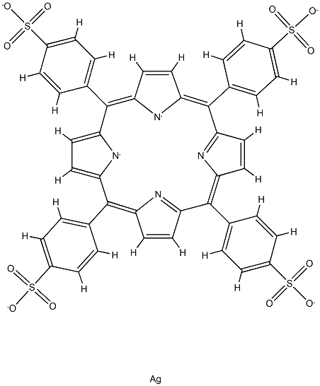 silver tetraphenylporphine sulfonate