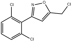 5-(CHLOROMETHYL)-3-(2,6-DICHLOROPHENYL)ISOXAZOLE