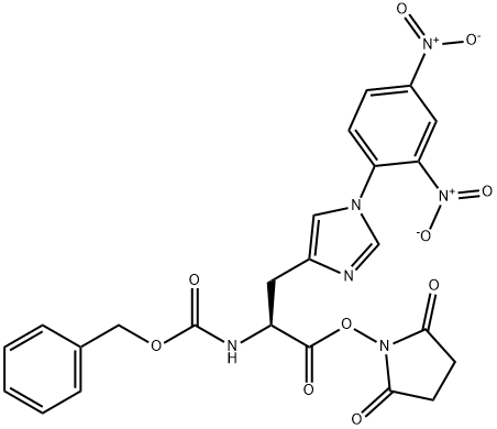 N-[[N-[(Benzyloxy)carbonyl]-3-[1-(2,4-dinitrophenyl)-1H-imidazol-5-yl]-L-alanyl]oxy]succinimide