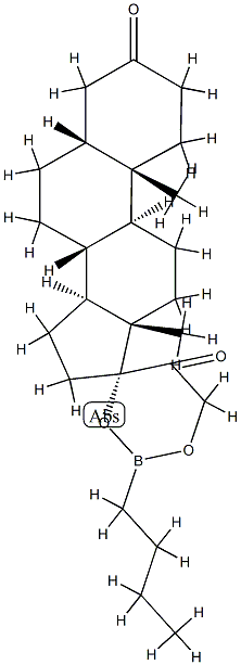 17,21-[(Butylboranediyl)bis(oxy)]-5β-pregnane-3,20-dione