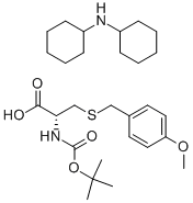 BOC-S-(4-甲氧苄基)-L-半胱氨酸 二环己基铵盐