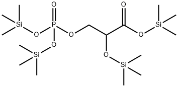 3-[Bis(trimethylsilyloxy)phosphinyloxy]-2-(trimethylsilyloxy)propionic acid trimethylsilyl ester