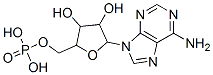 [5-(6-aminopurin-9-yl)-3,4-dihydroxy-oxolan-2-yl]methoxyphosphonic aci d