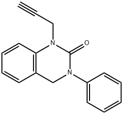 1,2,3,4-Tetrahydro-3-phenyl-1-(2-propynyl)quinazolin-2-one