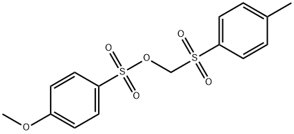 [(4-Methylphenyl)sulfonyl]methyl 4-methoxybenzenesulfonate