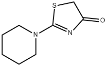 2-(1-哌啶基)-4(5H)-噻唑酮