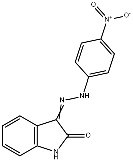 ISATIN 3-(4-NITROPHENYLHYDRAZONE)