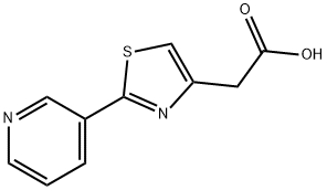 2-[2-(吡啶-3-基)-1,3-噻唑-4-基]乙酸