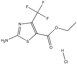 ethyl 2-amino-4-(trifluoromethyl)-1,3-thiazole-5-carboxylate hydrochloride