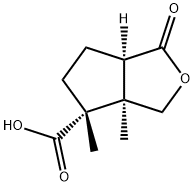 (3aR,6aα)-Hexahydro-3aα,4-dimethyl-1-oxo-1H-cyclopenta[c]furan-4α-carboxylic acid