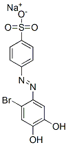 4-[(2-Bromo-4,5-dihydroxyphenyl)azo]benzenesulfonic acid sodium salt