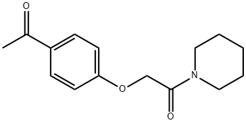 2-(4-乙酰苯氧基)-1-(哌啶-1-基)乙一酮
