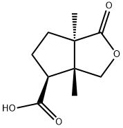 (3aR)-Hexahydro-3aβ,6aα-dimethyl-1-oxo-1H-cyclopenta[c]furan-4β-carboxylic acid