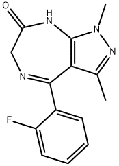 4-(o-Fluorophenyl)-6,8-dihydro-1,3-diMethylpyrazolo[3,4-e][1,4]diazepin-7(1H)-one