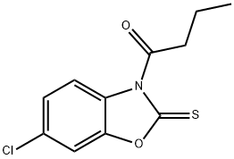 1-(6-Chloro-2-thioxo-2,3-dihydrobenzo[d][1,3]oxazol-3-yl)-1-butanone