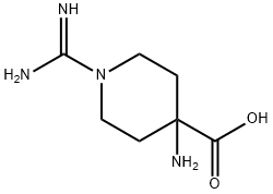 4-amino-1-guanylpiperidine-4-carboxylic acid