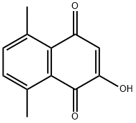 1,4-Naphthoquinone, 2-hydroxy-5,8-dimethyl- (8CI)
