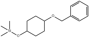 [[4-(Benzyloxy)cyclohexyl]oxy]trimethylsilane
