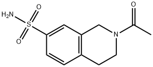 2-acetyl-1,2,3,4-tetrahydroisoquinoline-7-sulphonamide