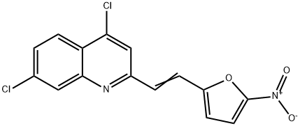 4,7-Dichloro-2-[2-(5-nitro-2-furanyl)ethenyl]quinoline
