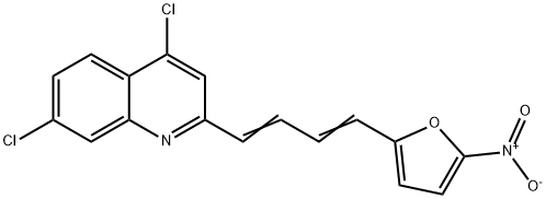 4,7-dichloro-2-[(1E,3E)-4-(5-nitro-2-furyl)buta-1,3-dienyl]quinoline