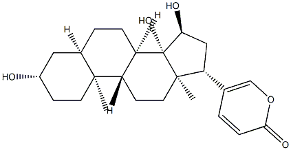 3β,14,15α-Trihydroxy-5β,14β-bufa-20,22-dienolide