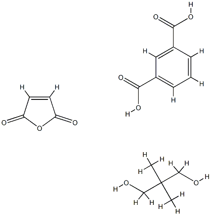 2,2-二甲基-1,3-丙二醇与异苯二甲酸和顺丁烯二酸酐的聚合物