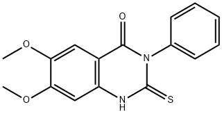 6,7-二甲氧基-3-苯基-2-硫代-2,3-二氢喹唑啉-4(1H)-酮